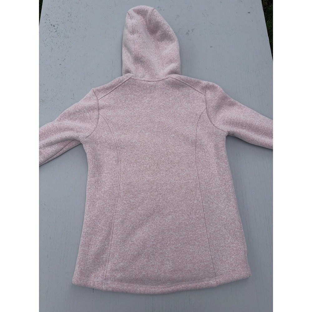 ZeroXposur Womens Pink Ash Sherpa Lined Full Zip Hoodie Jacket Small V92160 - Picture 9 of 10